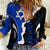 Custom Israel Women Casual Shirt Stars of David Sporty Style - Wonder Print Shop