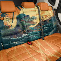 Everglades Alligator Alcatraz Vintage Back Car Seat Cover - Wonder Print Shop