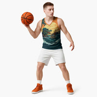 Everglades Alligator Alcatraz Vintage Basketball Jersey - Wonder Print Shop