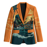 Everglades Alligator Alcatraz Vintage Blazer - Wonder Print Shop