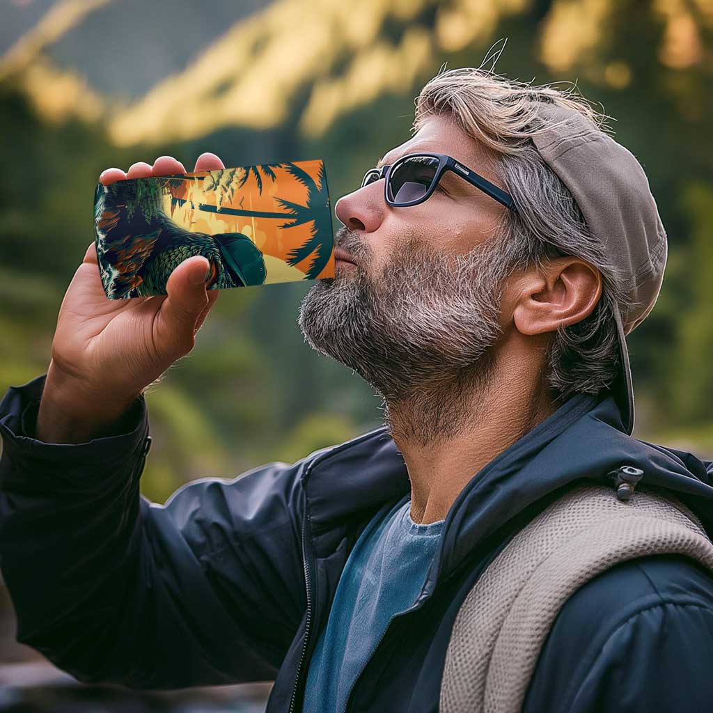 Everglades Alligator Alcatraz Vintage 4 in 1 Can Cooler Tumbler - Wonder Print Shop