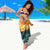 Everglades Alligator Alcatraz Vintage Sarong - Wonder Print Shop