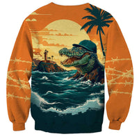 Everglades Alligator Alcatraz Vintage Sweatshirt - Wonder Print Shop