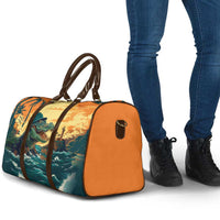 Everglades Alligator Alcatraz Vintage Travel Bag - Wonder Print Shop