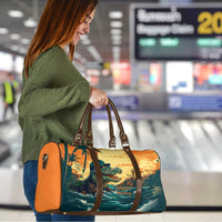 Everglades Alligator Alcatraz Vintage Travel Bag - Wonder Print Shop