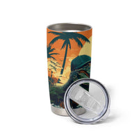 Everglades Alligator Alcatraz Vintage Tumbler Cup - Wonder Print Shop