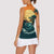 Everglades Alligator Alcatraz Vintage Women Sleeveless Polo Shirt - Wonder Print Shop