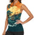 Everglades Alligator Alcatraz Vintage Women Sleeveless Polo Shirt - Wonder Print Shop