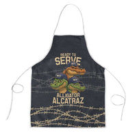 Ready To Serve Alligator Alcatraz Apron - Wonder Print Shop