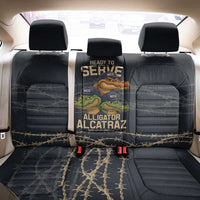 Ready To Serve Alligator Alcatraz Back Car Seat Cover - Wonder Print Shop