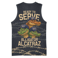 Ready To Serve Alligator Alcatraz Basketball Jersey - Wonder Print Shop