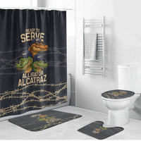 Ready To Serve Alligator Alcatraz Bathroom Set - Wonder Print Shop