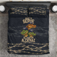 Ready To Serve Alligator Alcatraz Bedding Set - Wonder Print Shop