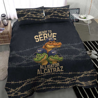 Ready To Serve Alligator Alcatraz Bedding Set - Wonder Print Shop