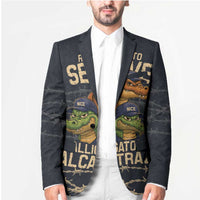Ready To Serve Alligator Alcatraz Blazer - Wonder Print Shop