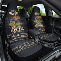 Ready To Serve Alligator Alcatraz Car Seat Cover - Wonder Print Shop