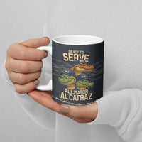 Ready To Serve Alligator Alcatraz Ceramic Mug - Wonder Print Shop