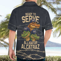 Ready To Serve Alligator Alcatraz Hawaiian Shirt - Wonder Print Shop