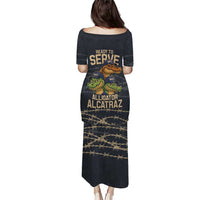 Ready To Serve Alligator Alcatraz Puletasi - Wonder Print Shop