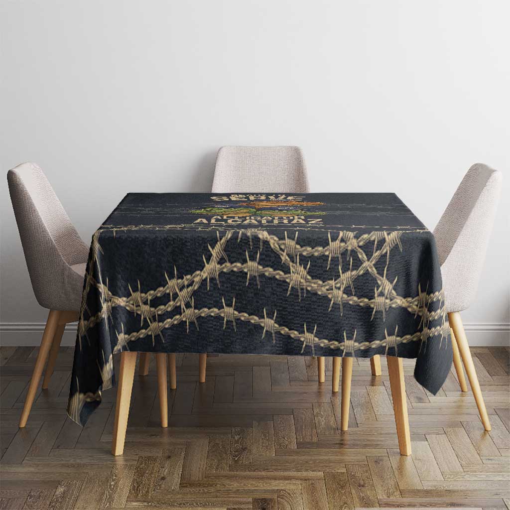 Ready To Serve Alligator Alcatraz Tablecloth - Wonder Print Shop