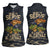 Ready To Serve Alligator Alcatraz Women Sleeveless Polo Shirt - Wonder Print Shop