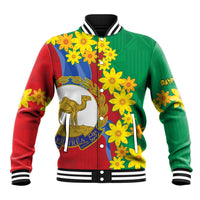 Eritrea New Year Personalized Baseball Jacket Enkutatash Adey Abeba Flower Art LT9 - Wonder Print Shop