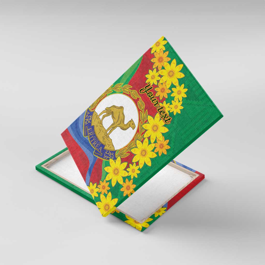 Eritrea New Year Personalized Canvas Wall Art Enkutatash Adey Abeba Flower Art LT9 - Wonder Print Shop