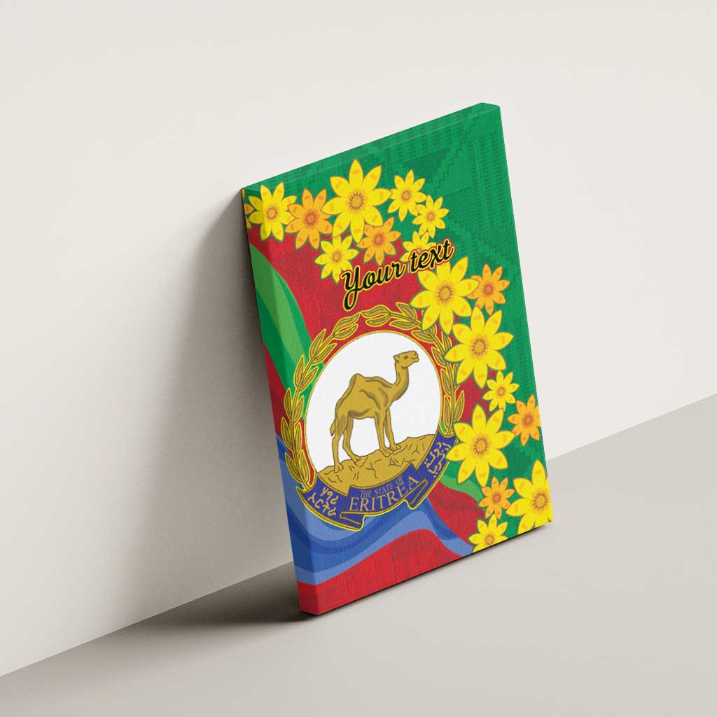 Eritrea New Year Personalized Canvas Wall Art Enkutatash Adey Abeba Flower Art LT9 - Wonder Print Shop