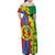 Eritrea New Year Personalized Family Matching Off Shoulder Maxi Dress and Hawaiian Shirt Enkutatash Adey Abeba Flower Art LT9 - Wonder Print Shop