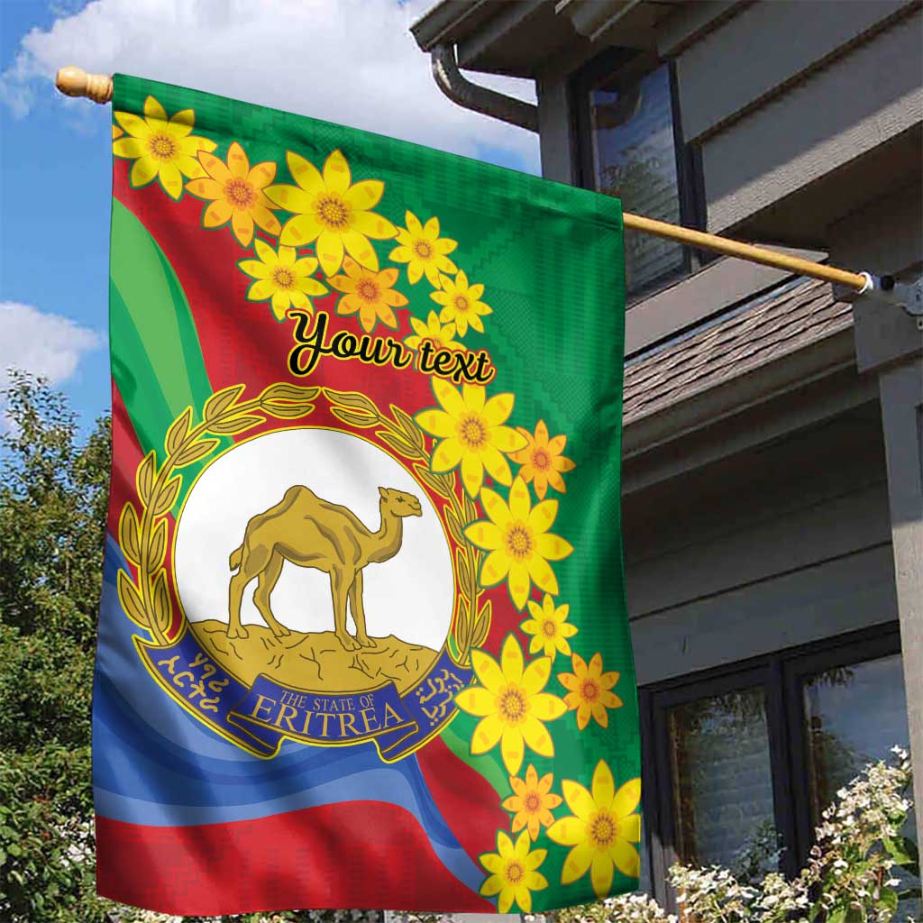 Eritrea New Year Personalized Garden Flag Enkutatash Adey Abeba Flower Art - Wonder Print Shop