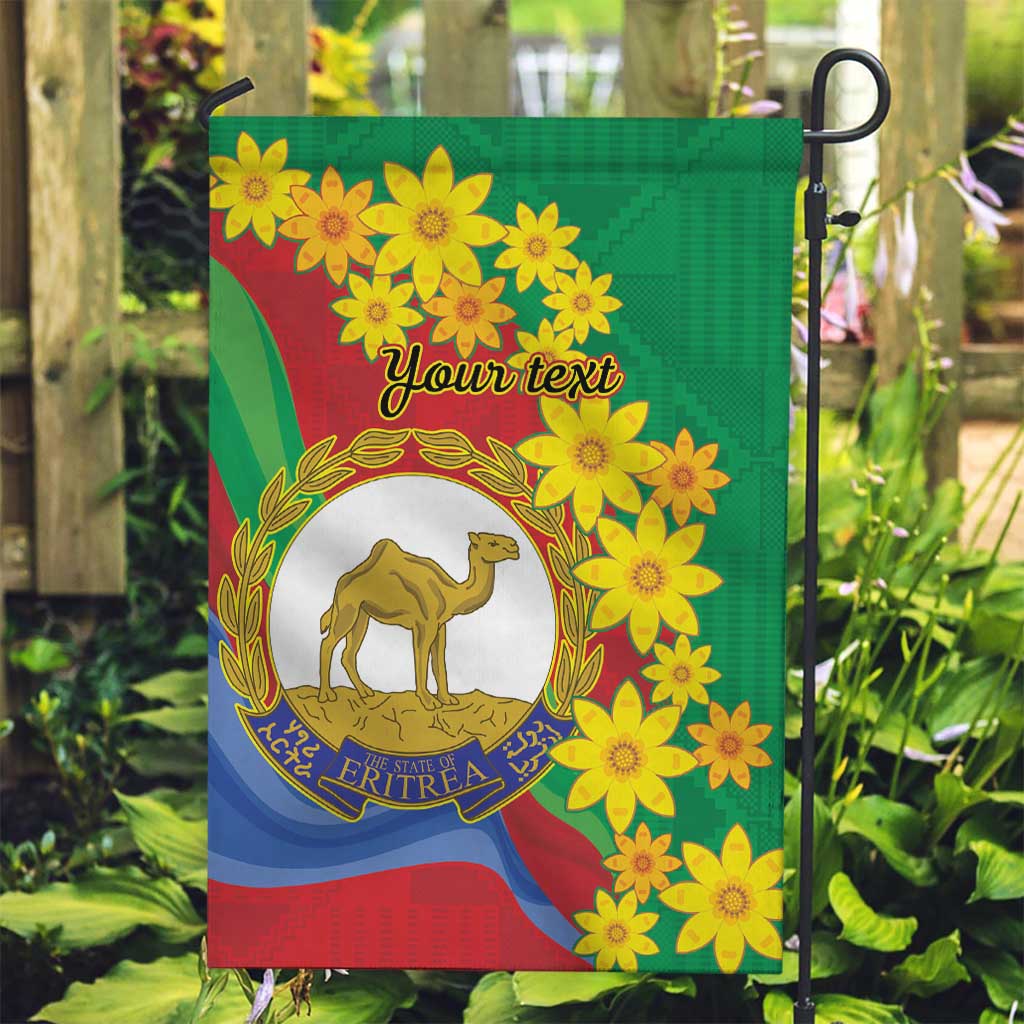 Eritrea New Year Personalized Garden Flag Enkutatash Adey Abeba Flower Art - Wonder Print Shop