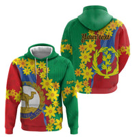 Eritrea New Year Personalized Hoodie Enkutatash Adey Abeba Flower Art - Wonder Print Shop