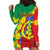 Eritrea New Year Personalized Hoodie Dress Enkutatash Adey Abeba Flower Art - Wonder Print Shop