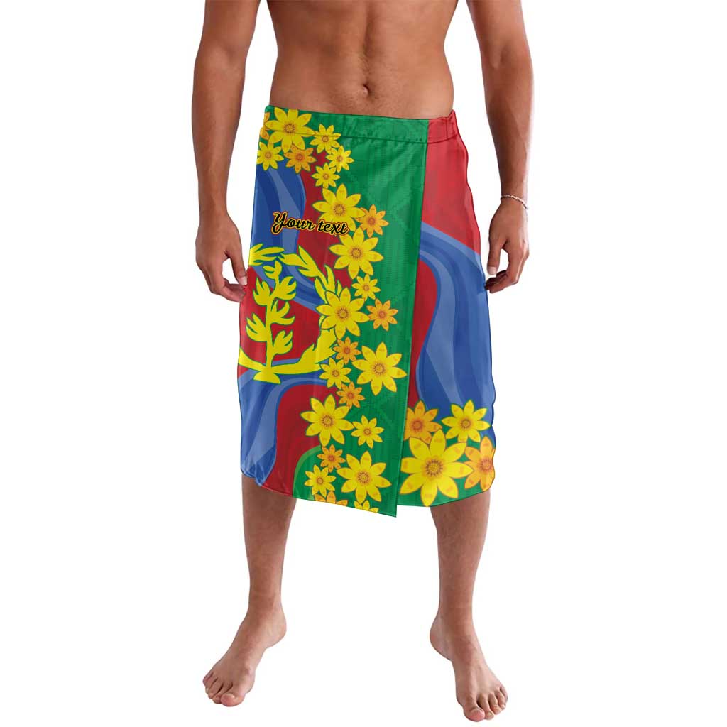 Eritrea New Year Personalized Lavalava Enkutatash Adey Abeba Flower Art - Wonder Print Shop