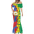Eritrea New Year Personalized Mermaid Dress Enkutatash Adey Abeba Flower Art - Wonder Print Shop