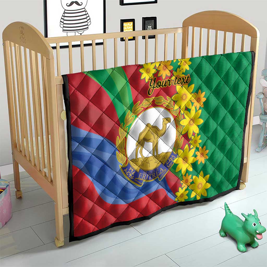 Eritrea New Year Personalized Quilt Enkutatash Adey Abeba Flower Art - Wonder Print Shop