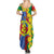 Eritrea New Year Personalized Summer Maxi Dress Enkutatash Adey Abeba Flower Art - Wonder Print Shop