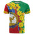 Eritrea New Year Personalized T Shirt Enkutatash Adey Abeba Flower Art - Wonder Print Shop