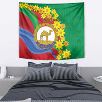 Eritrea New Year Personalized Tapestry Enkutatash Adey Abeba Flower Art - Wonder Print Shop
