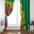 Eritrea New Year Personalized Window Curtain Enkutatash Adey Abeba Flower Art - Wonder Print Shop