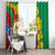 Eritrea New Year Personalized Window Curtain Enkutatash Adey Abeba Flower Art - Wonder Print Shop