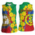 Eritrea New Year Personalized Women Sleeveless Polo Shirt Enkutatash Adey Abeba Flower Art - Wonder Print Shop