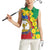 Eritrea New Year Personalized Women Sleeveless Polo Shirt Enkutatash Adey Abeba Flower Art - Wonder Print Shop