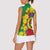 Eritrea New Year Personalized Women Sleeveless Polo Shirt Enkutatash Adey Abeba Flower Art - Wonder Print Shop