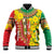Ethiopian New Year Baseball Jacket Enkutatash Adey Abeba Flower Art LT9 - Wonder Print Shop
