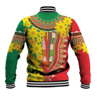 Ethiopian New Year Baseball Jacket Enkutatash Adey Abeba Flower Art LT9 - Wonder Print Shop