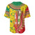 Ethiopian New Year Baseball Jersey Enkutatash Adey Abeba Flower Art LT9 - Wonder Print Shop