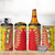 Ethiopian New Year 4 in 1 Can Cooler Tumbler Enkutatash Adey Abeba Flower Art LT9 - Wonder Print Shop