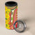 Ethiopian New Year 4 in 1 Can Cooler Tumbler Enkutatash Adey Abeba Flower Art LT9 - Wonder Print Shop