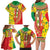 Ethiopian New Year Family Matching Long Sleeve Bodycon Dress and Hawaiian Shirt Enkutatash Adey Abeba Flower Art LT9 - Wonder Print Shop